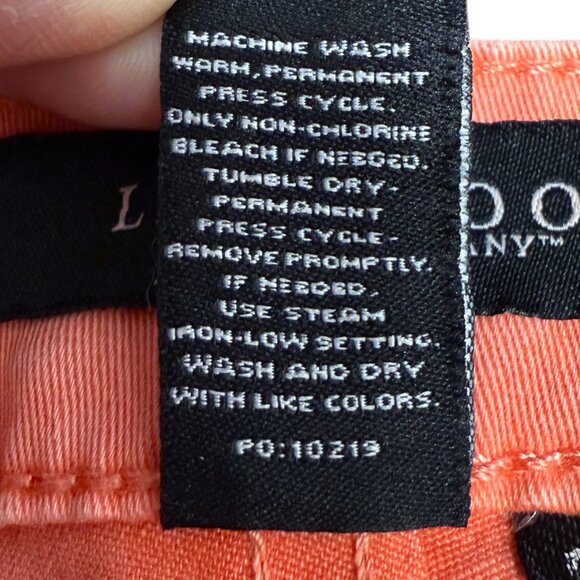 EUC Women's LIVERPOOL Penny Ankle‎ Skinny Jean in Mineral Red | Size 12/31 - Picture 10 of 11